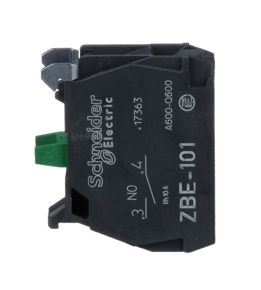 Schneider Pojedynczy blok styków 1NO 22 mm ZBE101
