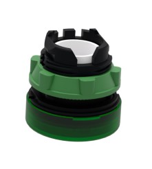 Schneider Główka lampki zielona plastkowa ZB5AV033
