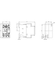 Siemens Stycznik mocy 15kW 400V AC-3 1NO+1NC 230V