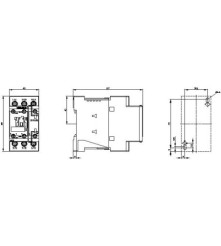Siemens Stycznik mocy 7,5kW 400V AC-3 1NO+1NC 24V