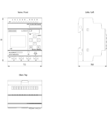 LOGO! 8.3 230RCE, MODUŁ 6ED1052-1FB08-0BA1