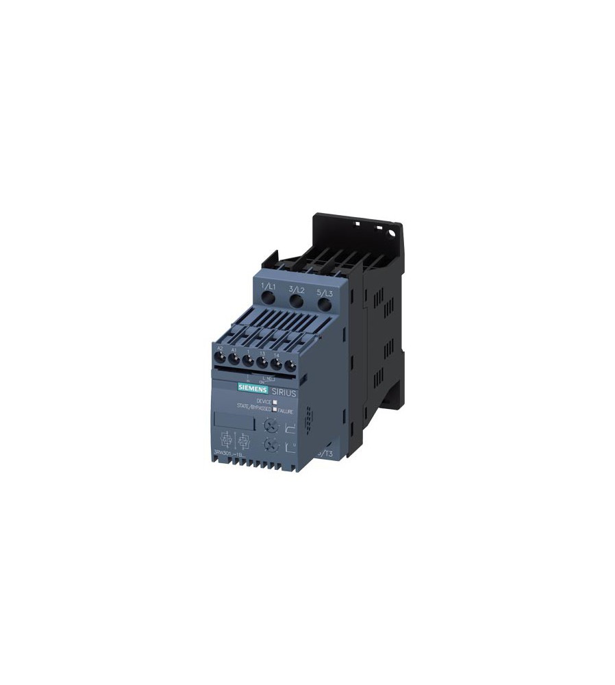Siemens SIRIUS SOFTSTART 17.6A, 7.5KW 3RW3018-1BB04
