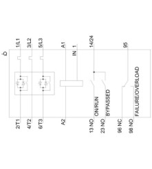 Siemens SIRIUS SOFTSTART 45A, 22KW 3RW4036-1BB14
