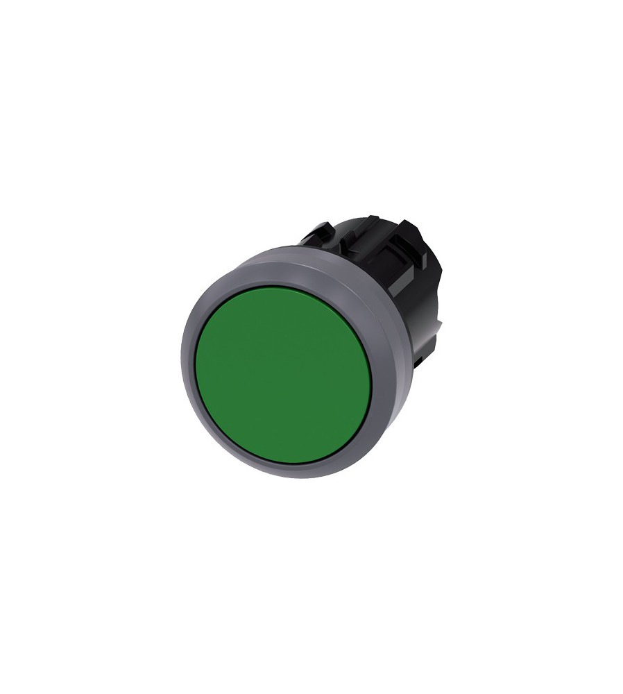SIEMENS PRZYCISK OKRĄGŁY 22mm, 3SU1030-0AB40-0AA0