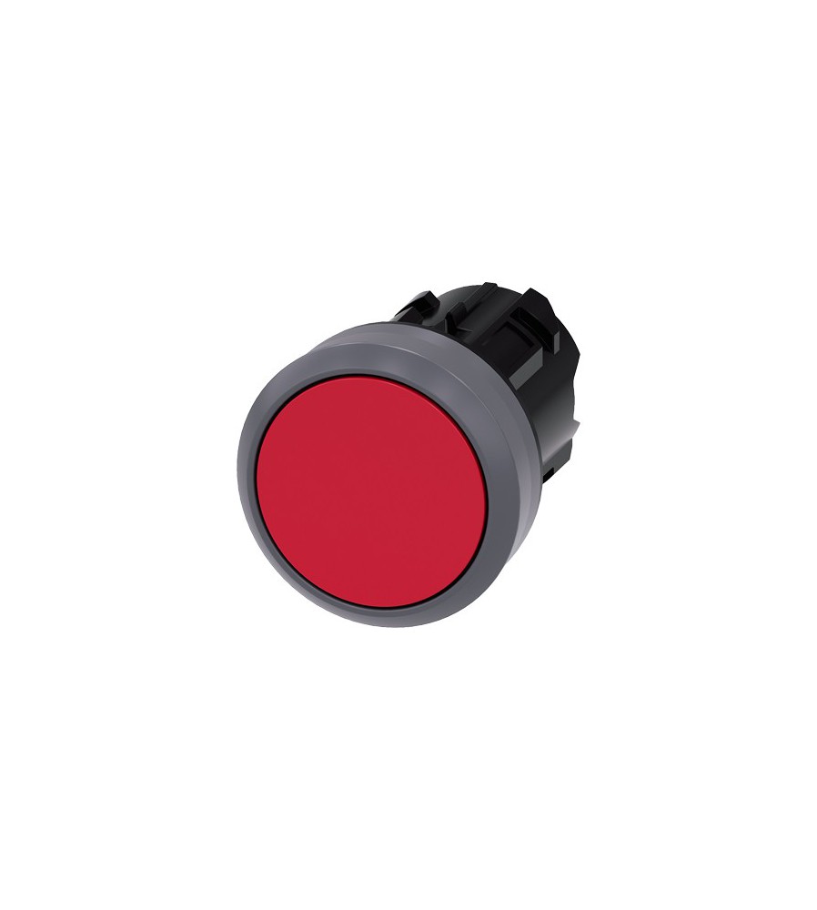 SIEMENS PRZYCISK OKRĄGŁY 22mm, 3SU1030-0AB20-0AA0