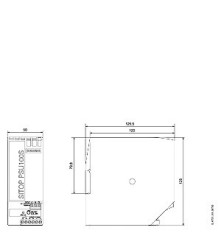 SITOP PSU100S 24V 5A zasilacz napięcie wejścia 120 230V AC napięcie wyjścia 24V DC 5A
