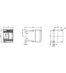 Siemens Stycznik mocy 7,5kW 400V AC-3 1NO 230V AC 3P S00 Przyłącze śrubowe