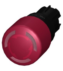 SIEMENS PRZYCISK GRZYBKOWY, 3SU1001-1GB20-0AA0