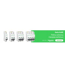 Schneider Wyłącznik nadprądowy 1P B16A, A9K01116