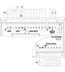 SIEMENS SIMATIC S7-1200, 1212C, 6ES7212-1AE40-0XB0