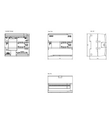 SIEMENS SIMATIC S7-1200, 1214FC, 6ES7214-1AF40-0XB0