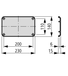 EATON Osłona z materiału elektroizolacyjnego 10145