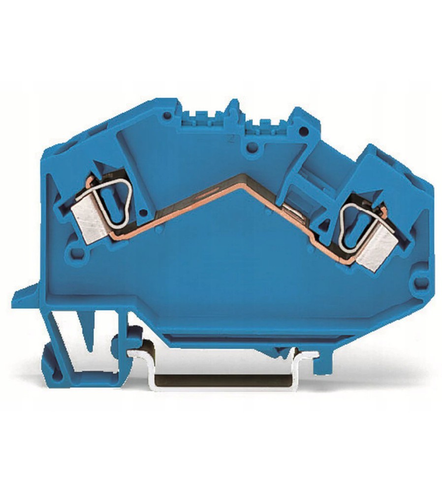 WAGO 781-604 złączka przelotowa 4 mm^2, niebieski