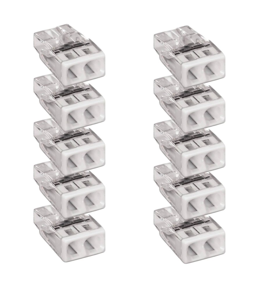WAGO Złączka instalacyjna 2x2,5mm, 10szt. 2273-202