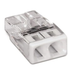 WAGO Złączka instalacyjna 2x2,5mm, 10szt. 2273-202