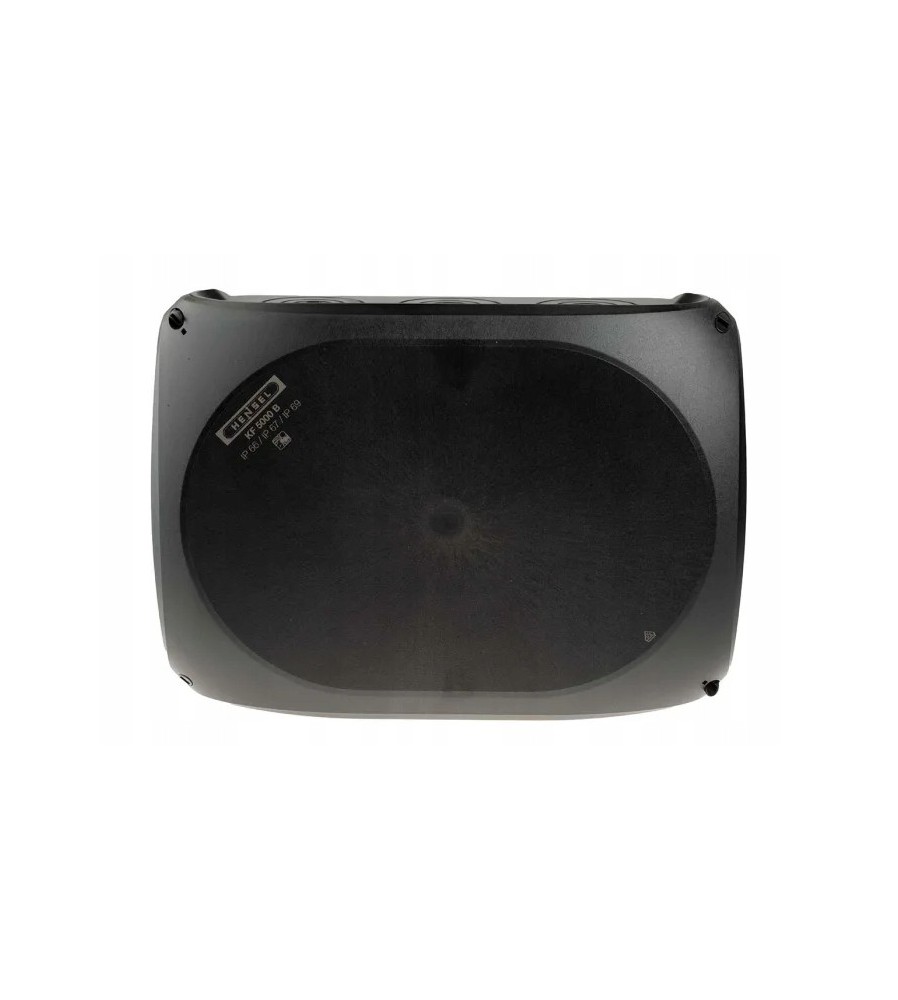 Puszka HENSEL KF5000B 355x255x122mm IP66/67 czarn