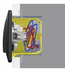 Sedna Design Gniazdo elektryczne czarne