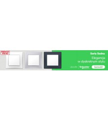 Schneider Gniazdo telefoniczne RJ11 białe