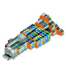 Złączka TopJob 2-przew. 6 mm2 PE żółto-ziel. WAGO