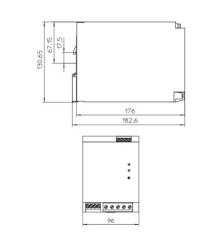 Zasilacz QUINT-PS/ 3AC/24DC/40,  24 V DC 40A, 2866802