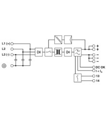 Zasilacz QUINT-PS/ 3AC/24DC/40,  24 V DC 40A, 2866802