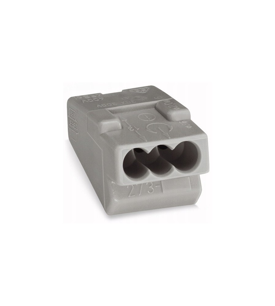 Złączka instalacyjna 3 x 4,0 mm WAGO 273-403