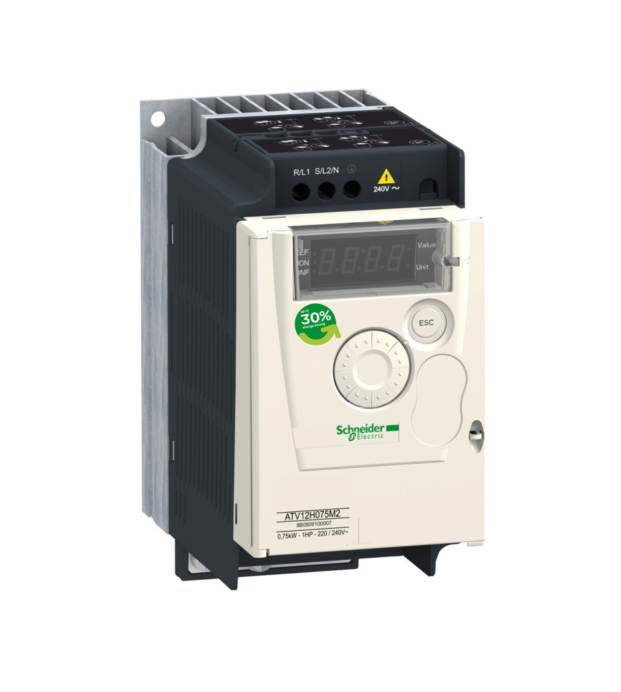 Schneider Falownik 1f, 0.55kW 3.5A, ATV12H055M2