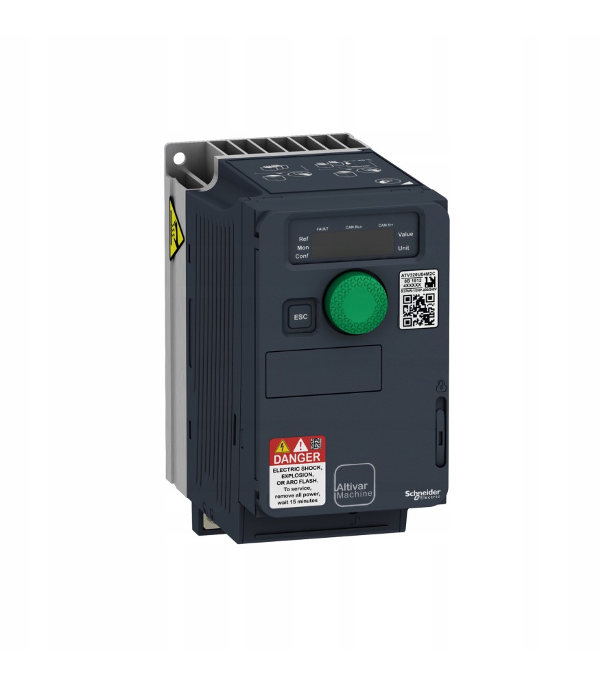 Schneider Falownik wektorowy 0.75 kW, ATV320U07M2C